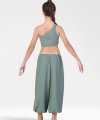 Pantaloni Larghi con Tasche e Polsini