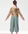 Pantaloni Larghi con Tasche e Polsini