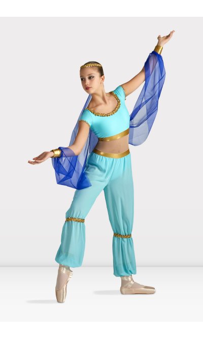 Tuta da Odalisca con Inserto in Lycra lux