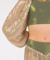 Top da Odalisca con Manica Lunga