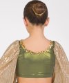 Top da Odalisca con Manica Lunga