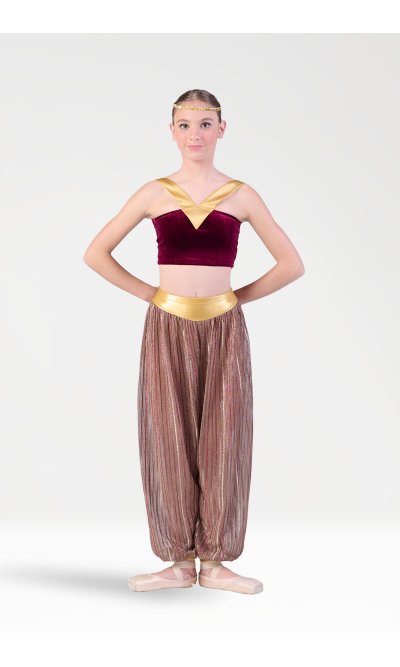 Pantaloni Lunghi da Odalisca con Cintura