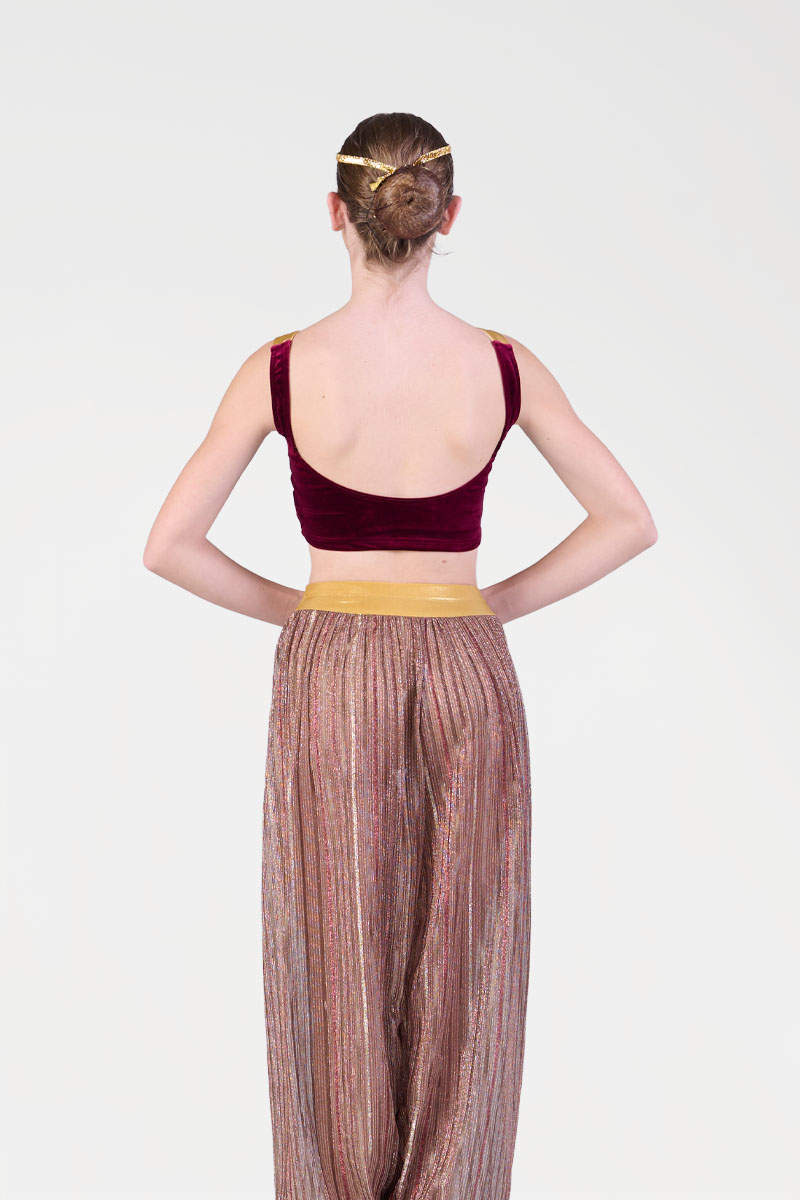 Pantaloni Lunghi da Odalisca con Cintura