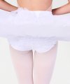 Tutulette Semiprofessionale Impunturata con Culotte a Vita Alta e Riccetti da Bambina