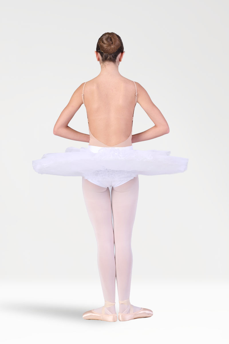 Tutulette Semiprofessionale Impunturata con Culotte da Bambina