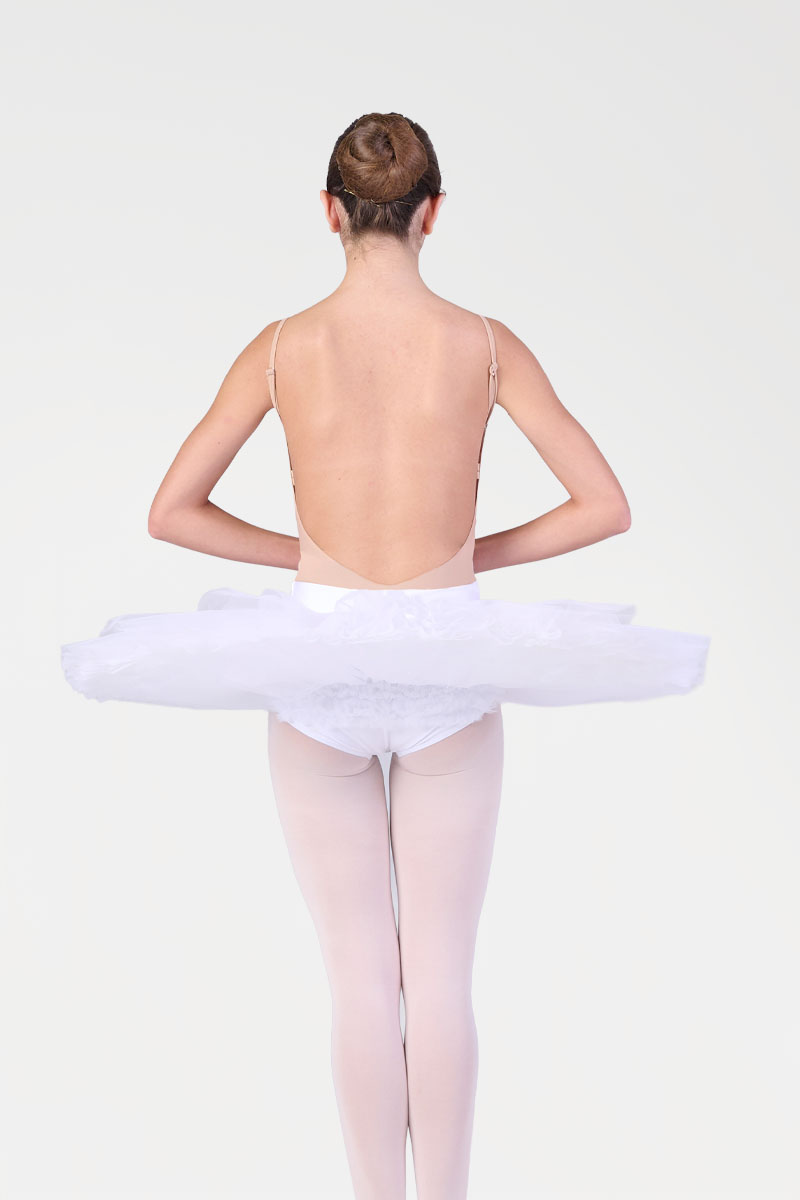 Tutulette Semiprofessionale Impunturata con Culotte da Bambina