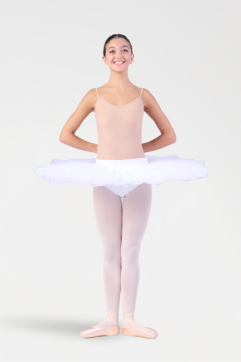 Tutulette Semiprofessionale Impunturata con Culotte da Bambina