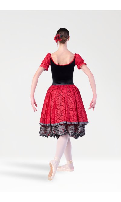 Tutù Degas con Gonna in Pizzo