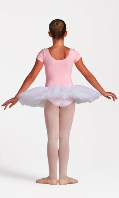 Tutulette Corta con Cintino per Bambina