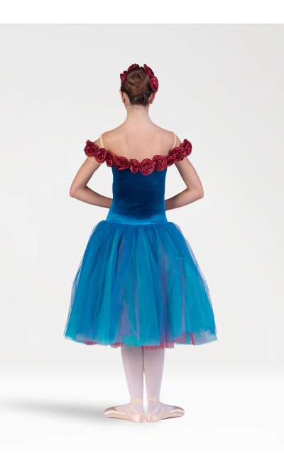 Tutù Degas con Applicazione Floreale