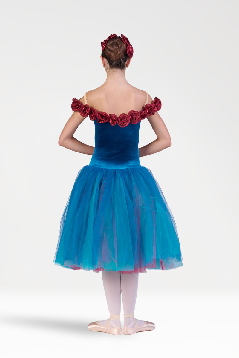 Tutù Degas con Applicazione Floreale