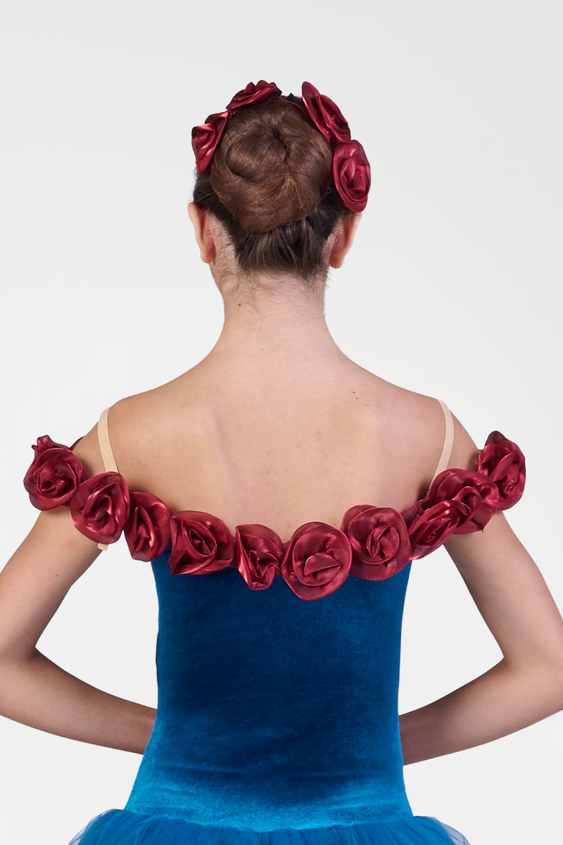 Tutù Degas con Applicazione Floreale