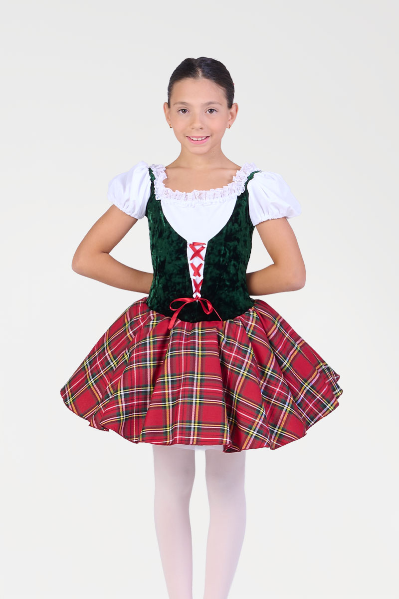 Tutù Mezza Coscia stile Scozzese