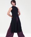 Vestito Godet con Spacchi