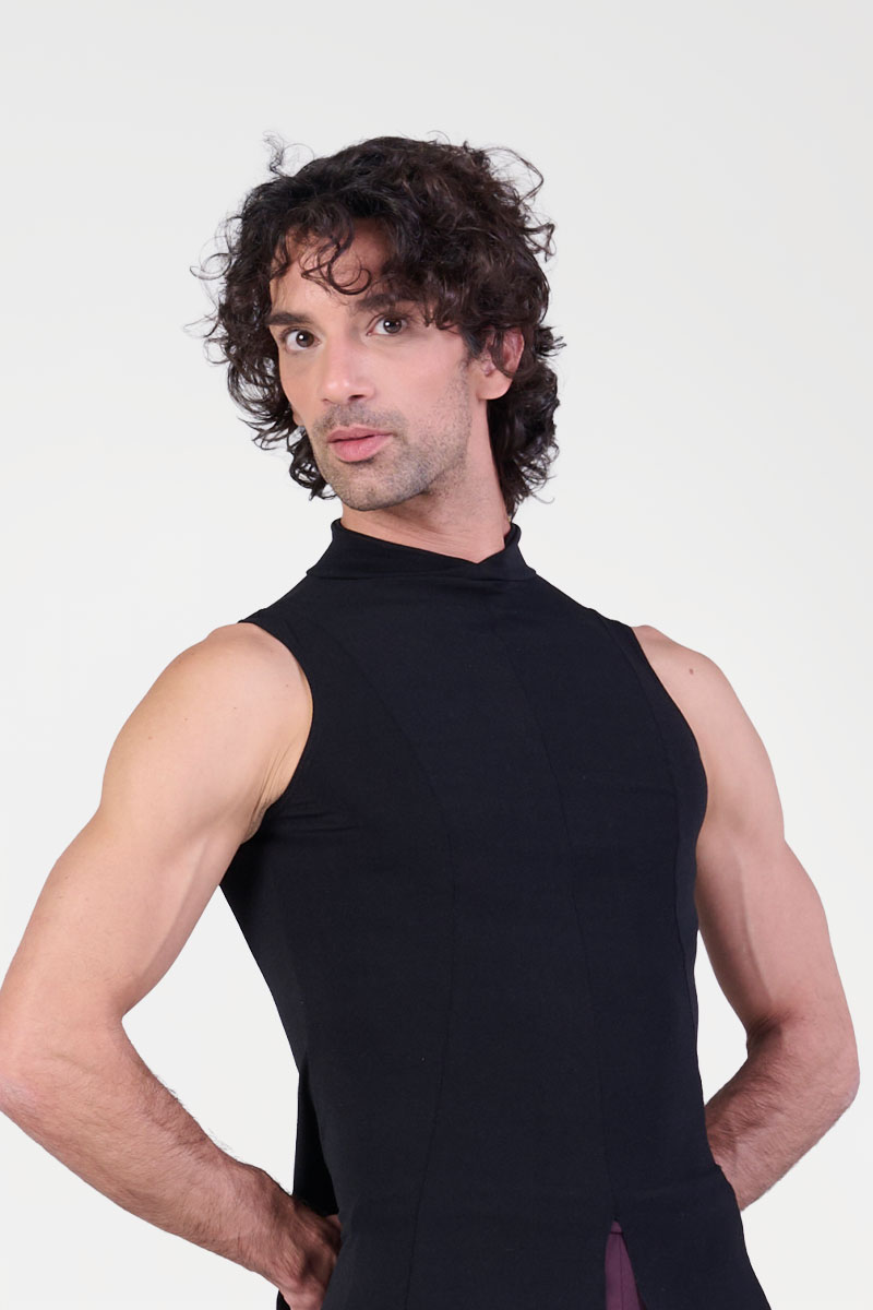 Vestito Godet con Spacchi