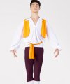 Gilet aperto in lycra