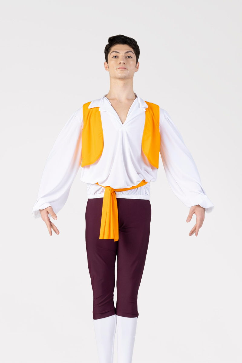 Gilet aperto in lycra