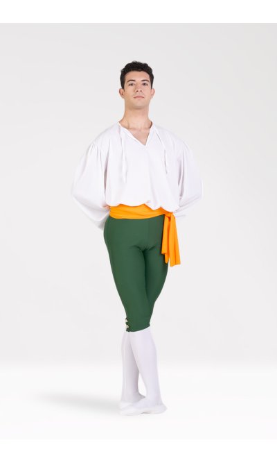 Pantaloni Pescatora con Bottoni Laterali
