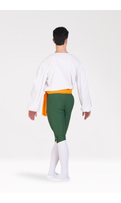 Pantaloni Pescatora con Bottoni Laterali