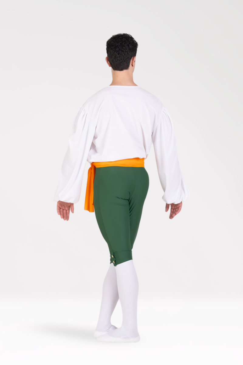 Pantaloni Pescatora con Bottoni Laterali