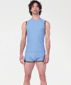 Maglia a Canotta con Elastici da Uomo