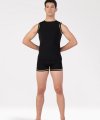 Maglia a Canotta con Elastici da Uomo