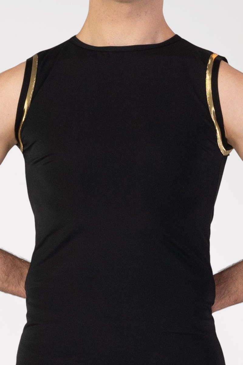 Maglia a Canotta con Elastici da Uomo