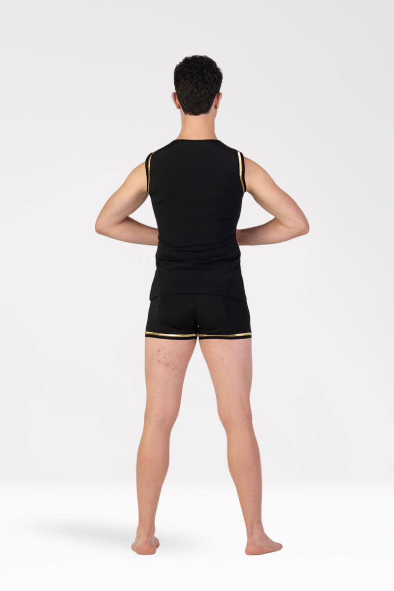 Maglia a Canotta con Elastici da Uomo
