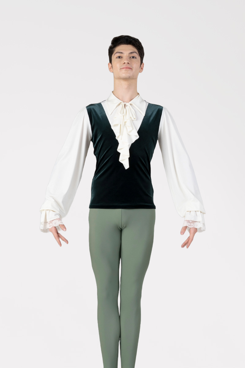 Casacca con Balze allo Scollo