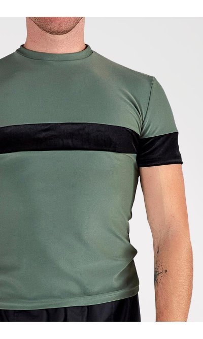Maglia con Fascia Orizzontale Maglia con Fascia Orizzontale