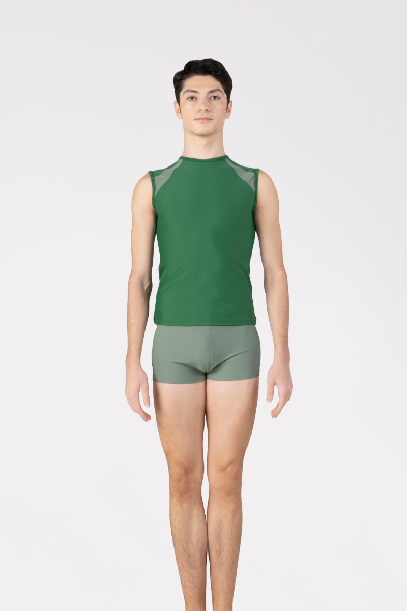 Maglia a Canotta con Inserti
