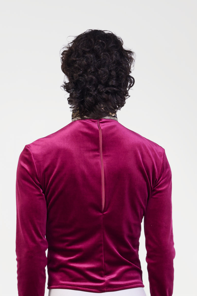 Casacca con Applicazione e Bottoni