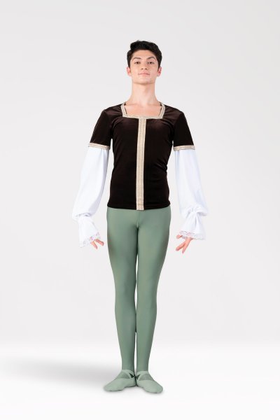Casacca con Scollo Quadrato