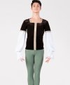 Casacca con Scollo Quadrato