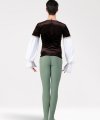 Casacca con Scollo Quadrato