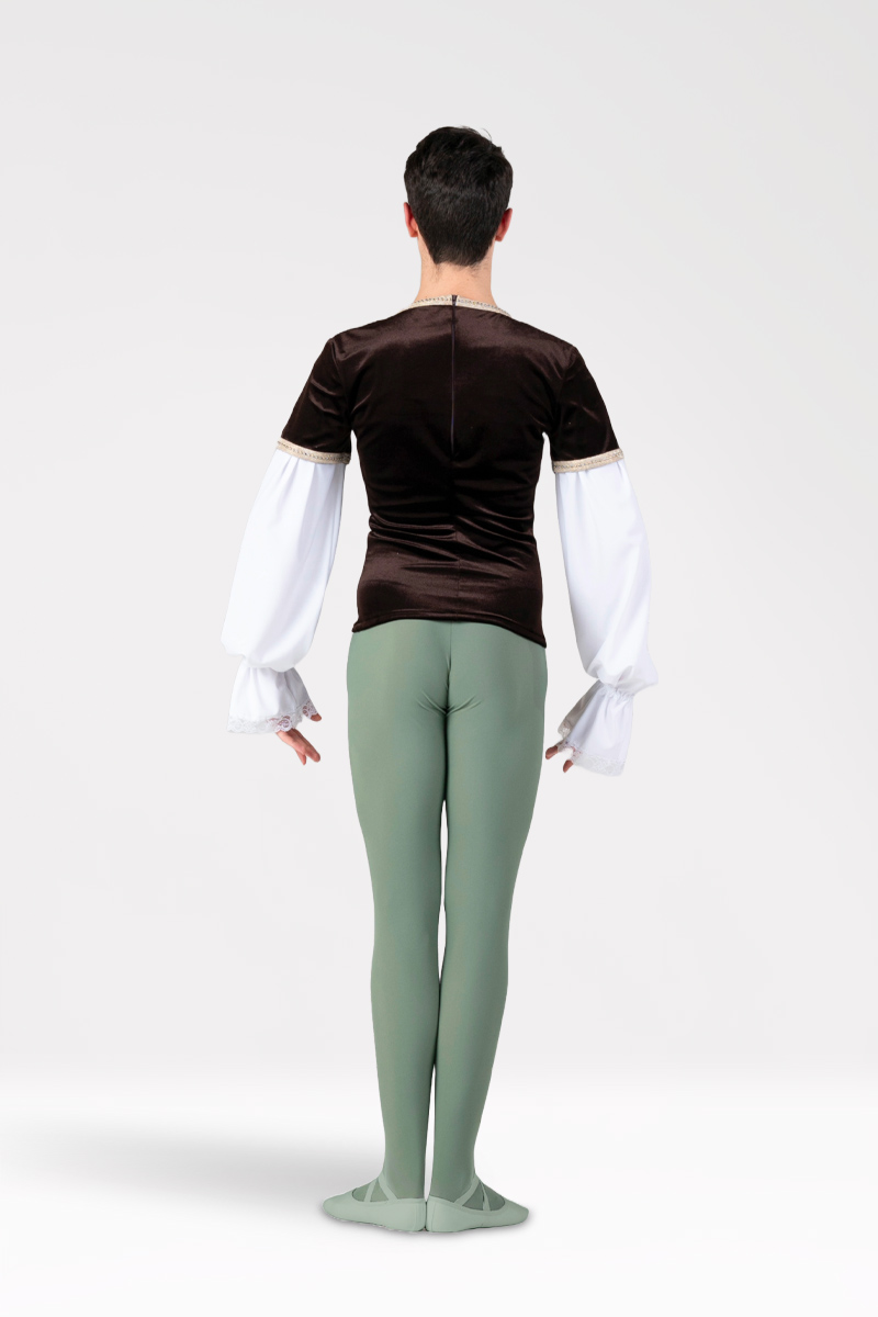 Casacca con Scollo Quadrato