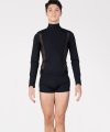 Maglia con Manica Lunga e Inserti