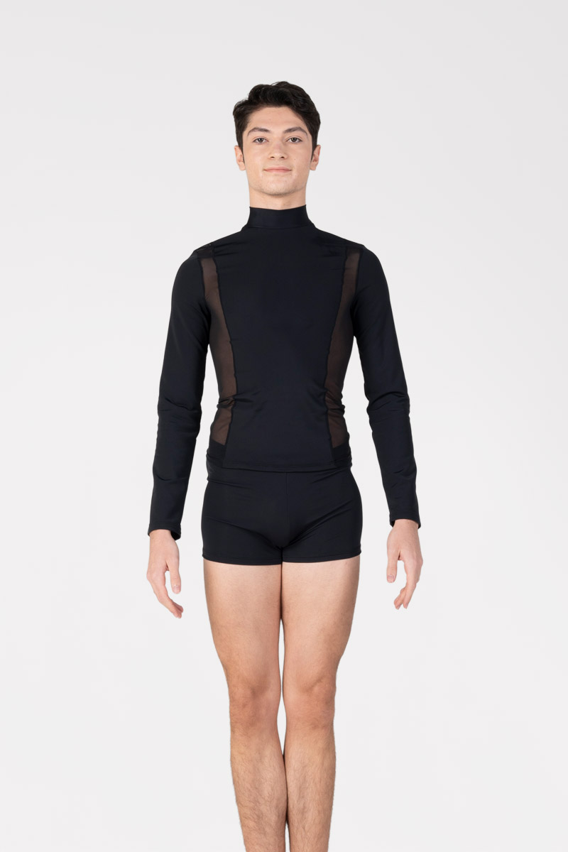 Maglia con Manica Lunga e Inserti
