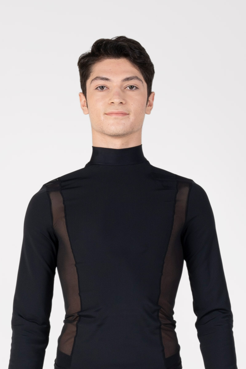 Maglia con Manica Lunga e Inserti