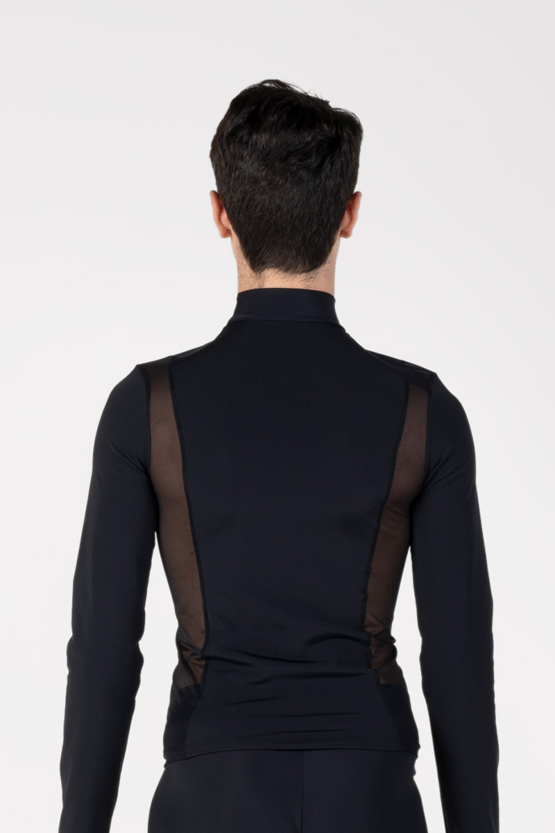 Maglia con Manica Lunga e Inserti
