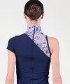 Vestito Lungo con Manica Asimmetrica