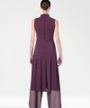 Vestito Mezza Coscia con Spacchi Laterali