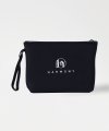 Pochette Nera con Logo