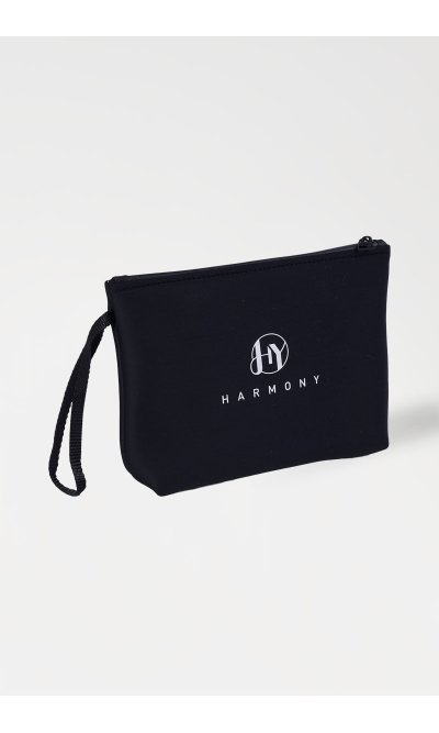Pochette Nera con Logo