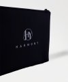Pochette Nera con Logo
