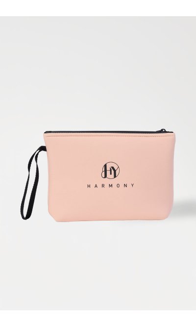 Pochette Rosa con Logo