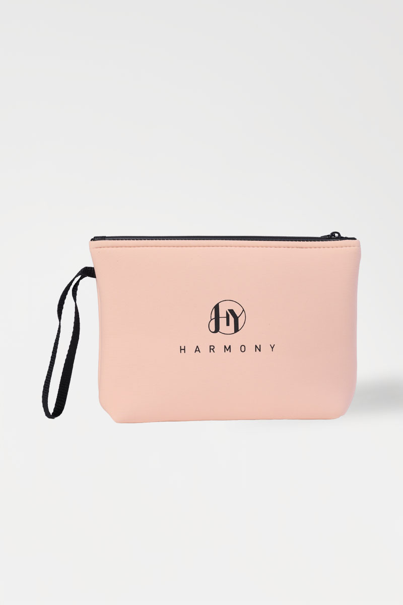 Pochette Rosa con Logo