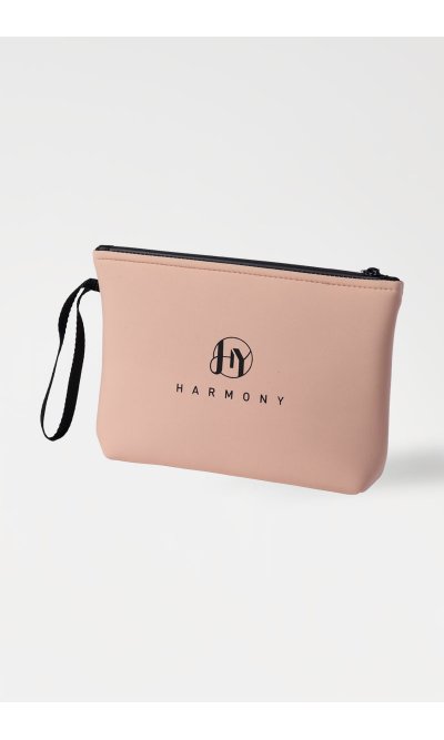 Pochette Rosa con Logo