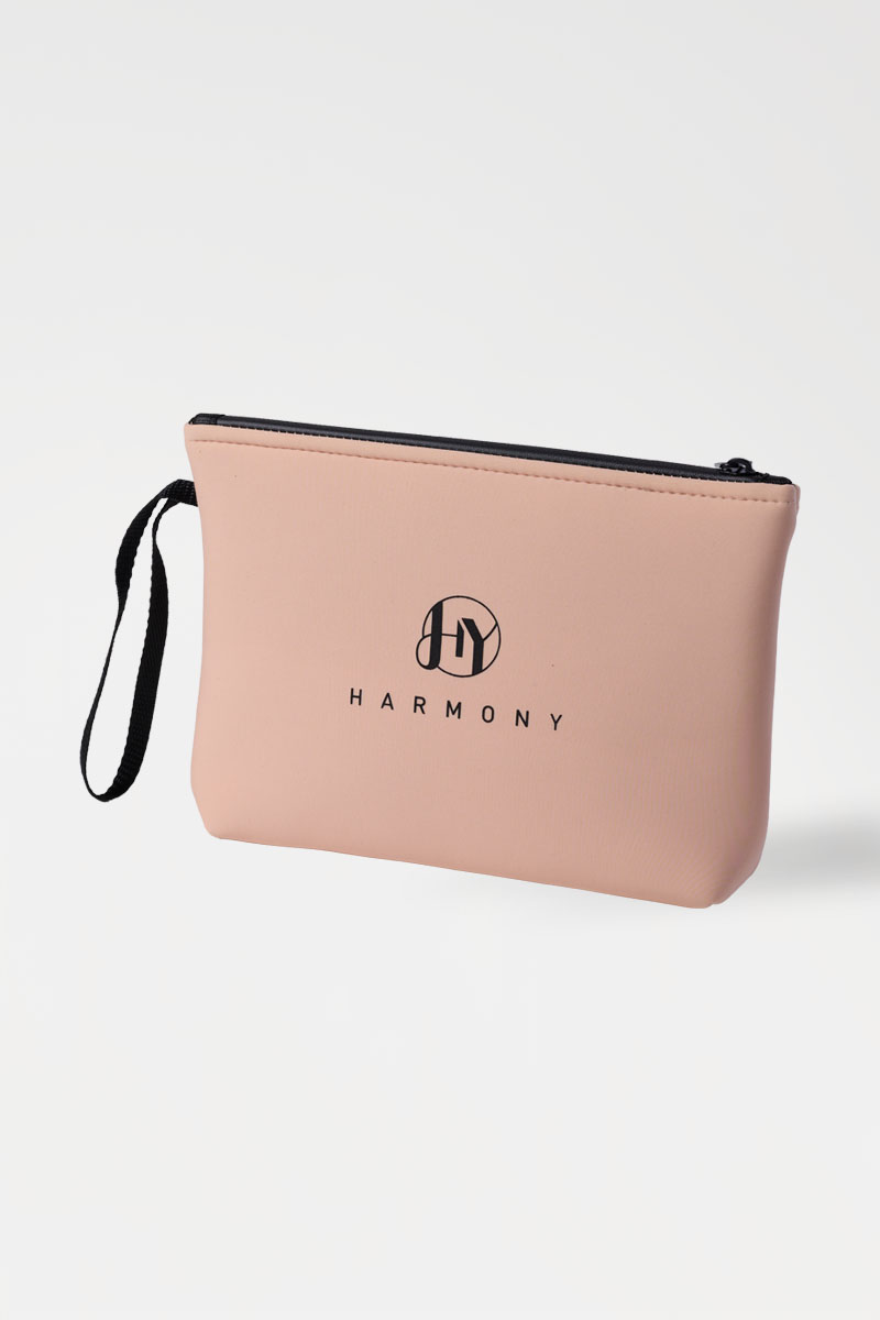 Pochette Rosa con Logo