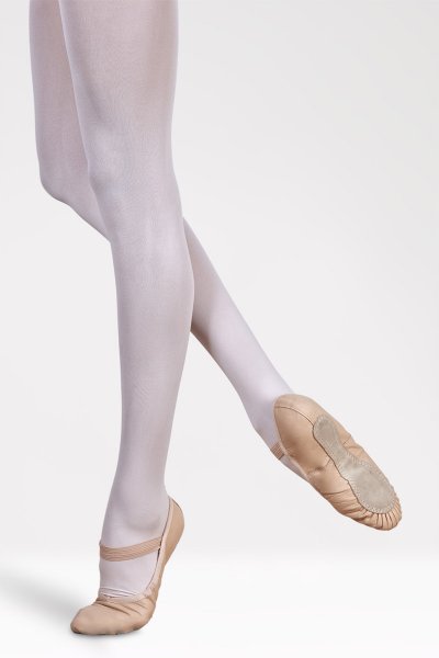 Scarpa Mezza Punta in Pelle Rosa